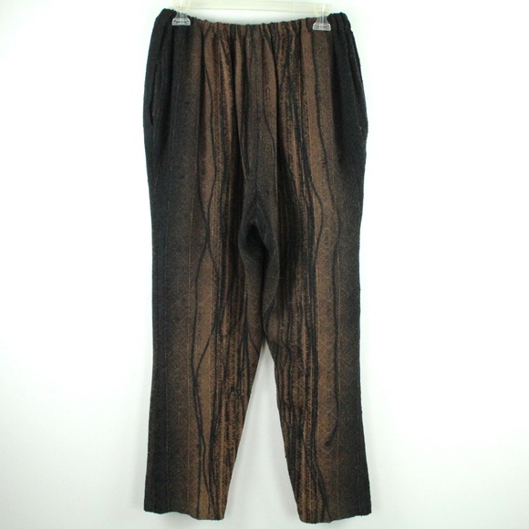 Rebecca Jane Noble Hand Woven Art To Wear Pants S - Picture 3 of 6